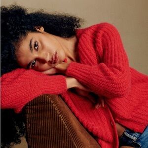 Sézane Emile Sweater - Red